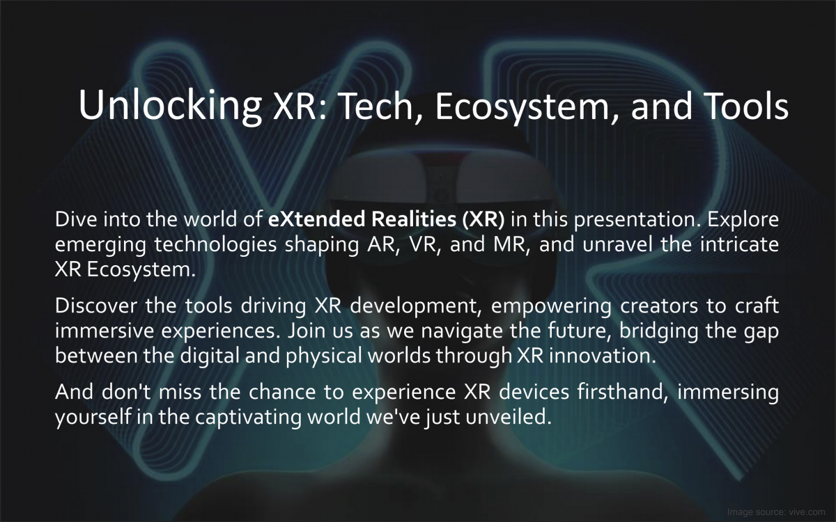 Unlocking XR: Tech, Ecosystem, and Tools